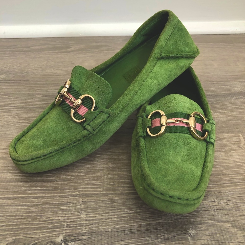 Gucci Suede Drivers